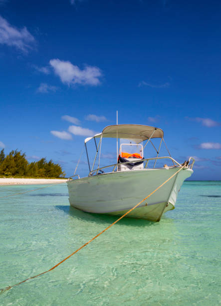 istock Speedboat In The Cook Islands 879085618