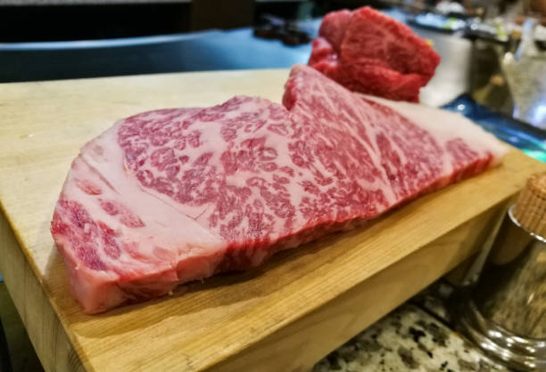 istock Premium legendary top grade Kobe matsusaka Japanese beef 879086544