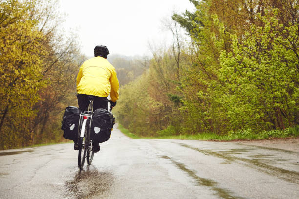 istock He never let's the weather come between him and his bike 879089102