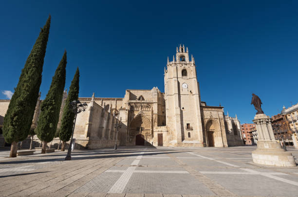 istock Palencia cathedral, Castile and Leon, Spain. 879112614