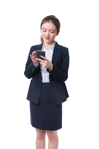 istock businesswoman using a smartphone 879119264