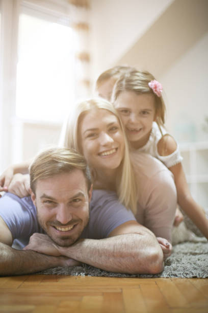 istock Happy young family. Close up. 879138196