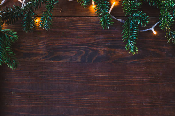 istock christmas wooden background, xmas decoration 879172482