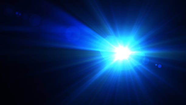 istock Digital lens flare , Abstract overlays background. 879176314