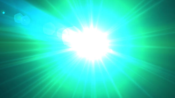 istock Digital lens flare , Abstract overlays background. 879176342