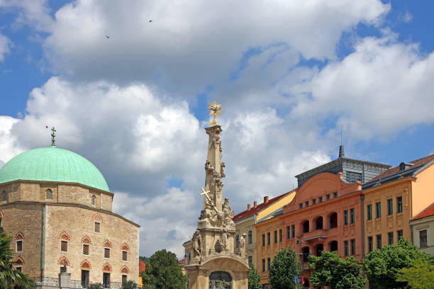 istock Pasha Qasim Mosque square Pecs Hungary 879176482