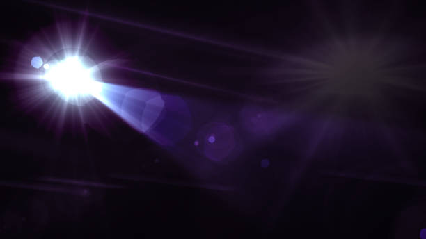 istock Digital lens flare , Abstract overlays background. 879176712