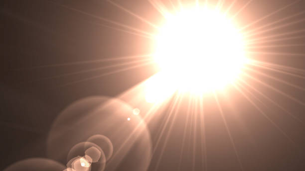 istock Digital lens flare , Abstract overlays background. 879176758