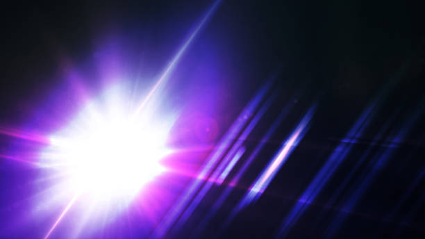 istock Digital lens Flare , Light transition, lens flare, light leaks  ,Abstract overlays background. 879177250