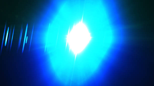 istock Digital lens Flare , Light transition, lens flare, light leaks  ,Abstract overlays background. 879177626