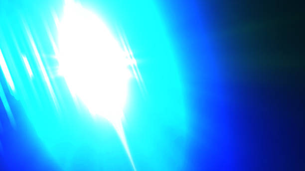 istock Digital lens Flare , Light transition, lens flare, light leaks  ,Abstract overlays background. 879177660