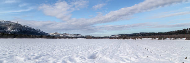 istock the Sainte-Baume massif under the snow 879183548