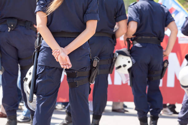 Police woman. Law enforcement.