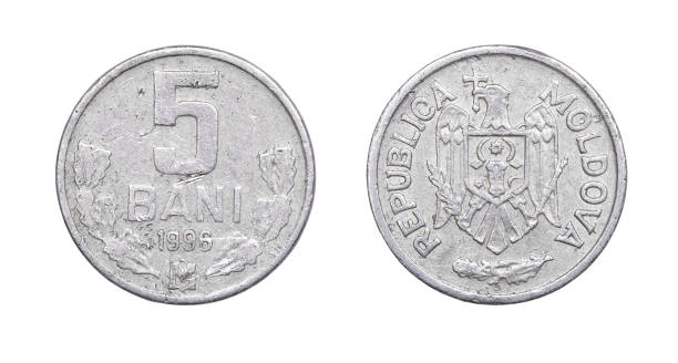 istock Coin 5 moldovan baths. The Republic of Moldova 879248944