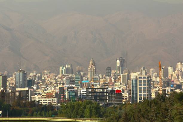 istock The Panoramic view of Tehran , Iran 879249248