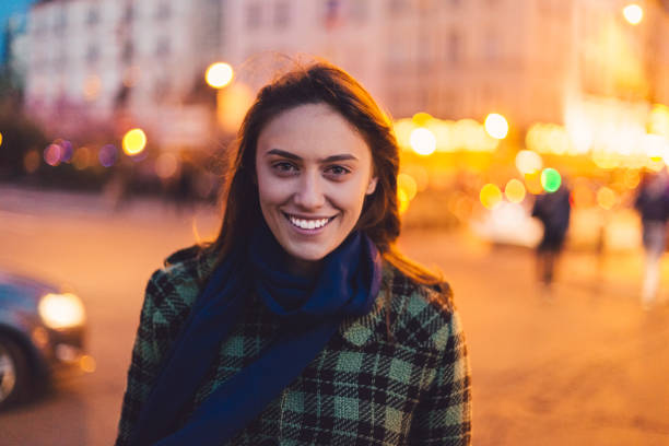 istock Beautiful woman smiling to the camera 879249840
