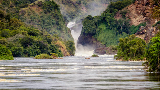 istock The bottom of the Murchison Falls waterfall 879276556
