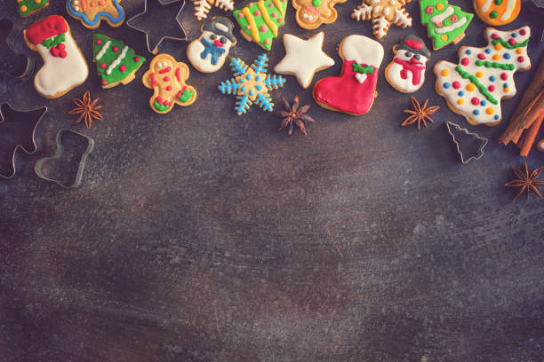 istock Homemade Christmas Gingerbread Cookies 879286148