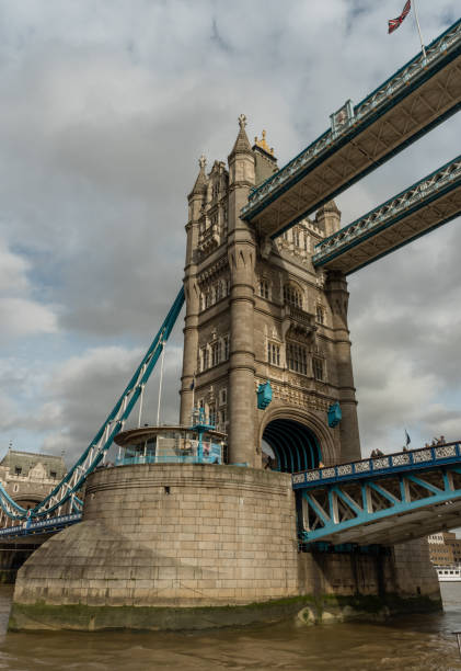 istock Tower Bridge in London viewed from the Thames river in late October 879286690