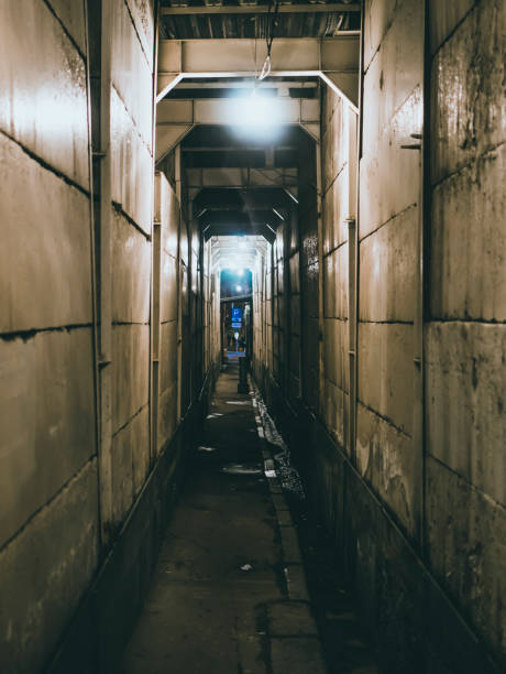 istock scary tunnel going alone dark lights