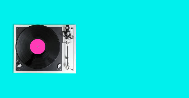 istock High quality vinyl record deck and tone arm 879302232