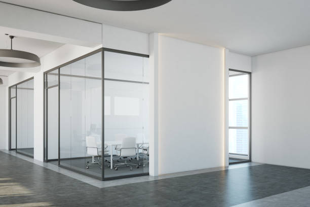 istock White office meeting room corner 879308648