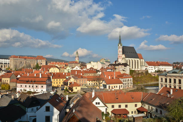 istock Cesky Krumlov is a UNESCO World Heritage Site. 879312050