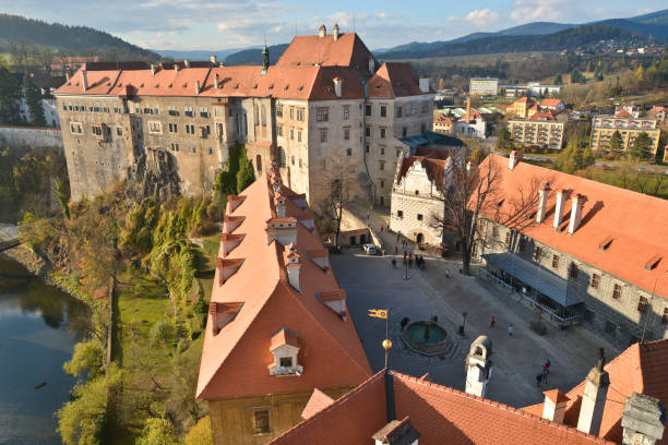 istock Cesky Krumlov is a UNESCO World Heritage Site. 879312052