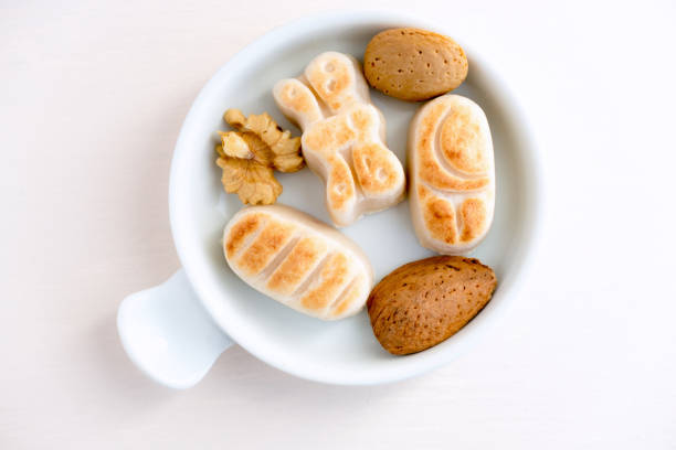 Spanish Christmas sweets, turron, marzipan