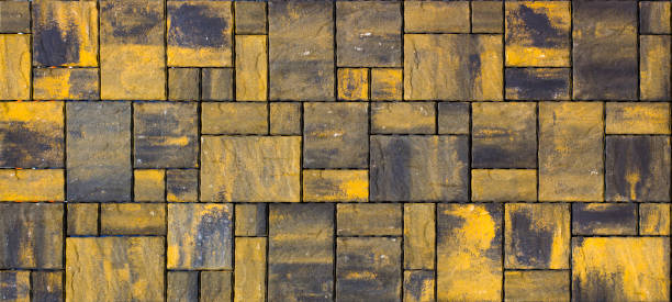 istock A sample of concrete paving slab for laying tracks 879327114