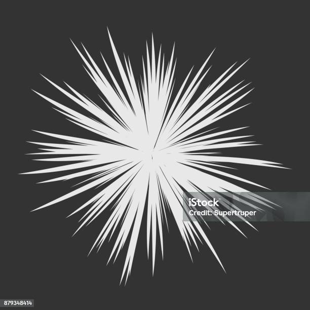 Star Explosion Pattern Abstract Star Explosion Stock Illustration - Download Image Now ...