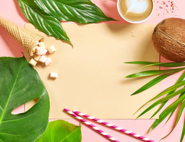 istock colorful flat lay holiday background 879364012