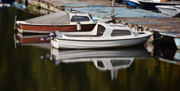 istock Recreation boats in the marina 879385420
