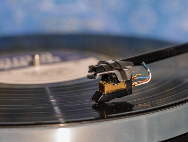 istock High quality vinyl record deck and tone arm 879454480