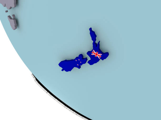 istock New Zealand with flag illustration 879462904