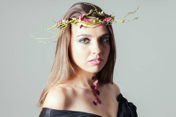 istock Roses petals flower make up 879471498