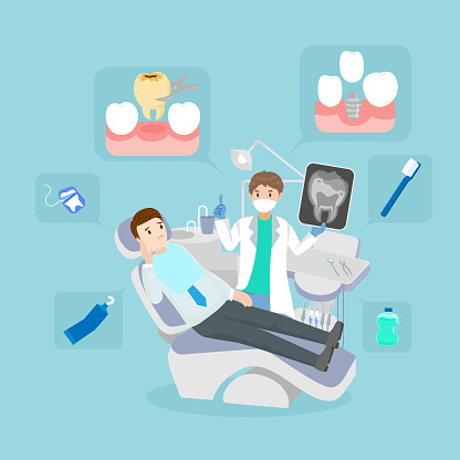 Ilustración de Dentista De Dibujos Animados Con El Paciente y más Vectores Libres de Derechos de Adulto - Adulto, Aprendiz, Asistencia sanitaria y medicina - iStock Ilustración de Dentista De Dibujos Animados Con El Paciente y más Vectores Libres de Derechos de Adulto - Adulto, Aprendiz, Asistencia sanitaria y medicina - iStock