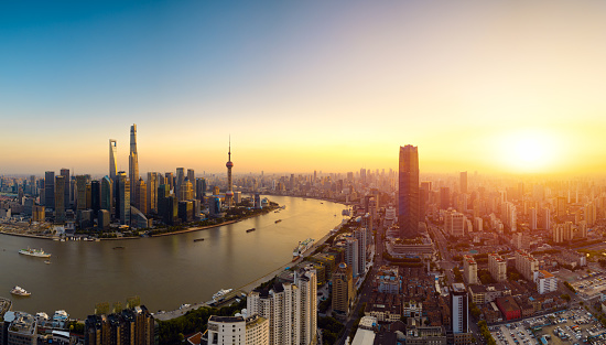 Cityscape, Shanghai, China - East Asia, Urban Skyline,  City