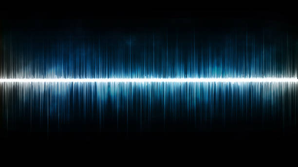 istock Colorful of sound wave abstract line background. 879482144