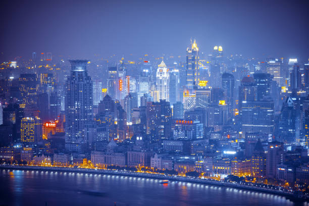 Cityscape, Shanghai, China - East Asia, Urban Skyline,