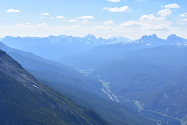 istock Blue sky over the Canadian Rockies 879484876