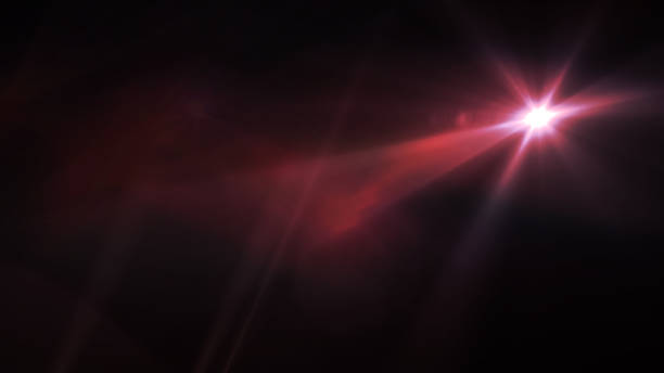istock Digital lens Flare , Light transition, lens flare, light leaks  , Abstract overlays background. 879497220