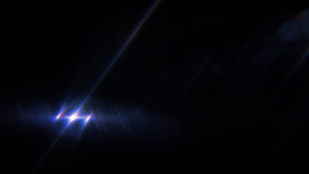 istock Digital lens Flare , Light transition, lens flare, light leaks  , Abstract overlays background. 879497320
