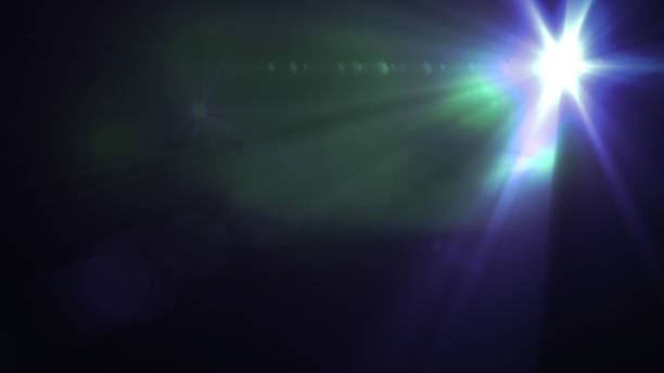 istock Digital lensFlare , Light transition, lens flare, light leaks  , Abstract overlays background. 879497404