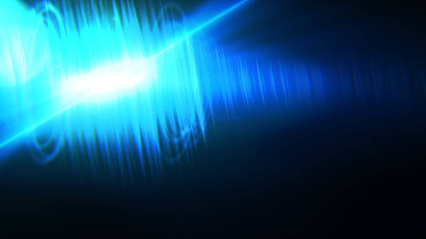 istock Digital lens Flare , Light transition, lens flare, light leaks  , Abstract overlays background. 879497458