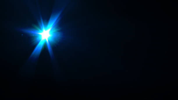 istock Digital lens Flare , Light transition, lens flare, light leaks  , Abstract overlays background. 879497466