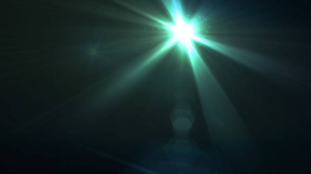 istock Digital lens Flare , Light transition, lens flare, light leaks  , Abstract overlays background. 879497494