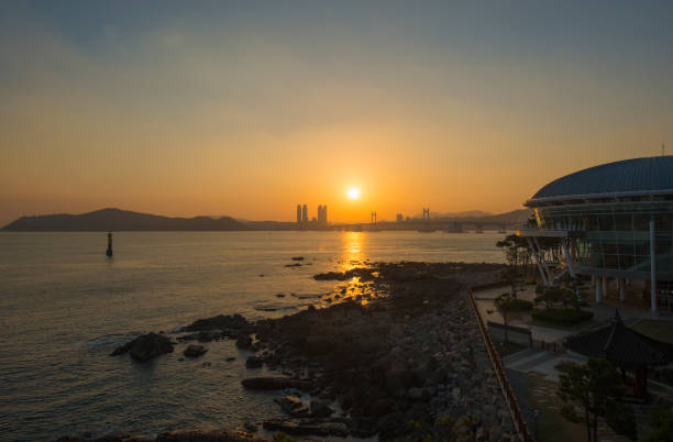 istock Nurimaru APEC House in Busan, South Korea 879500012