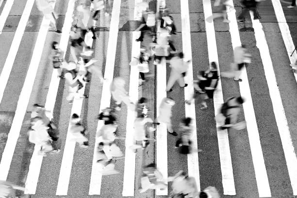 istock City Busy pedestrian crossing 879515500