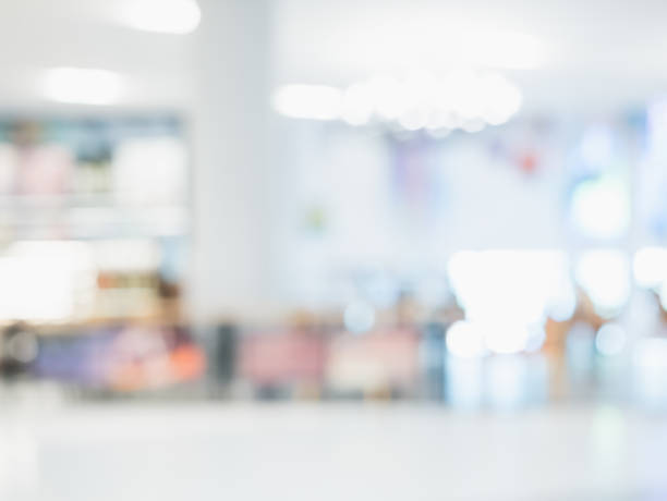 istock Abstract blur beautiful hospital and clinic interior for background 879520942